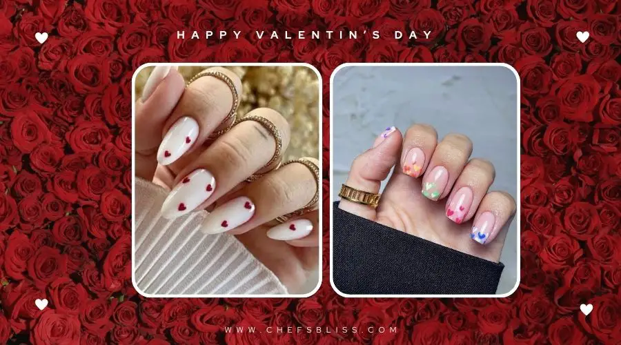 valentine’s day playful love nail ideas