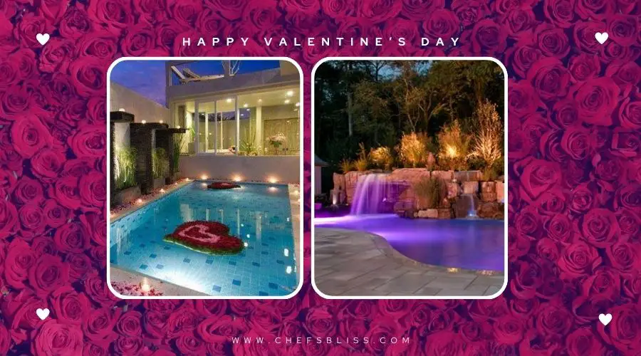 valentine’s day pool decor ideas