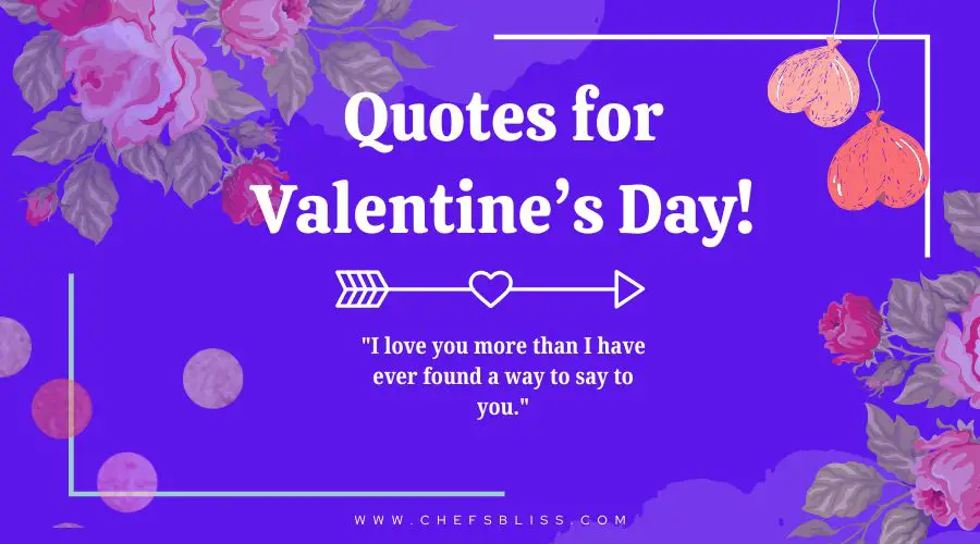 valentine’s day quotes for adorable affection