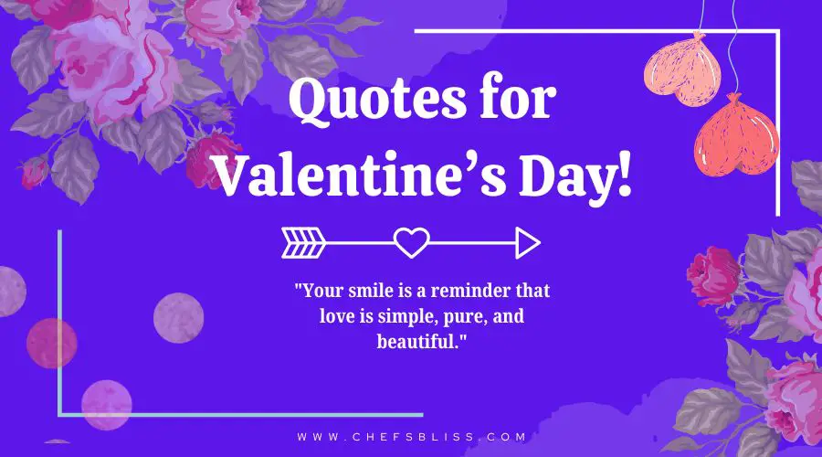 valentine’s day quotes for loving smiles