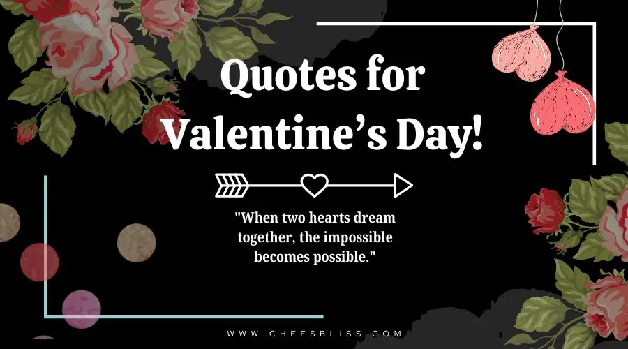 valentine’s day quotes for shared dreams