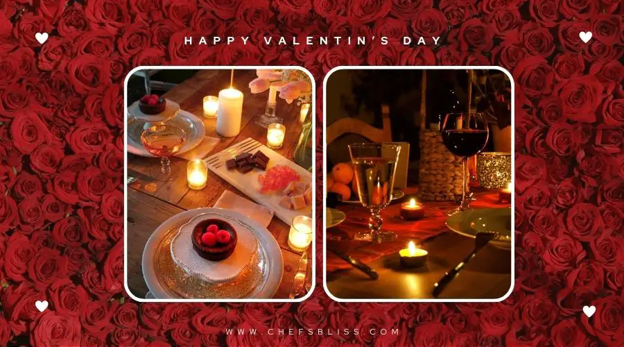 valentine’s day romantic candlelit dinner ideas