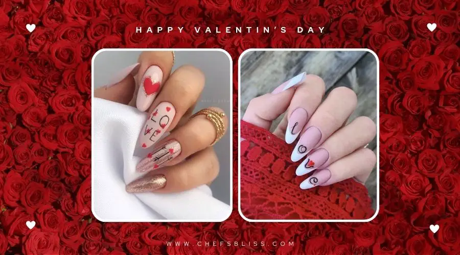 valentine’s day romantic nail ideas