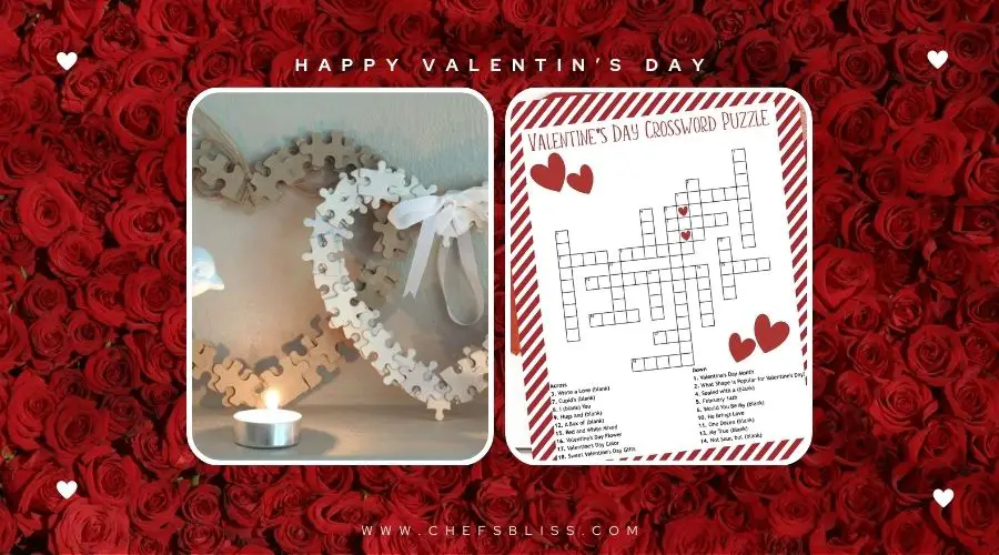 valentine’s day romantic puzzle night ideas