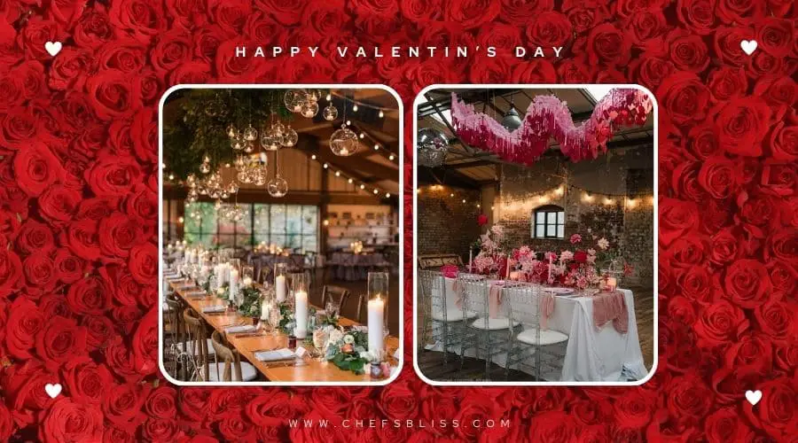 valentine’s day rustic wedding decor ideas