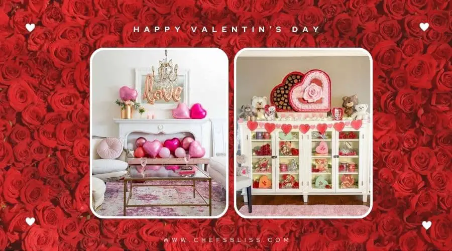 valentine’s day shabby chic decor ideas