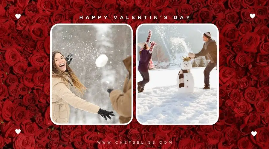 valentine’s day snowball challenge ideas