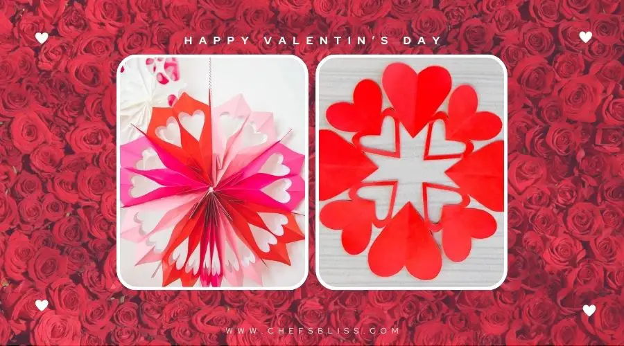 valentine’s day snowflake crafts ideas