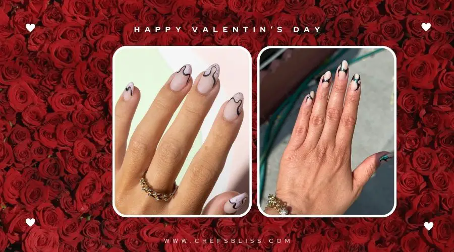 valentine’s day soft romantic heart nail ideas