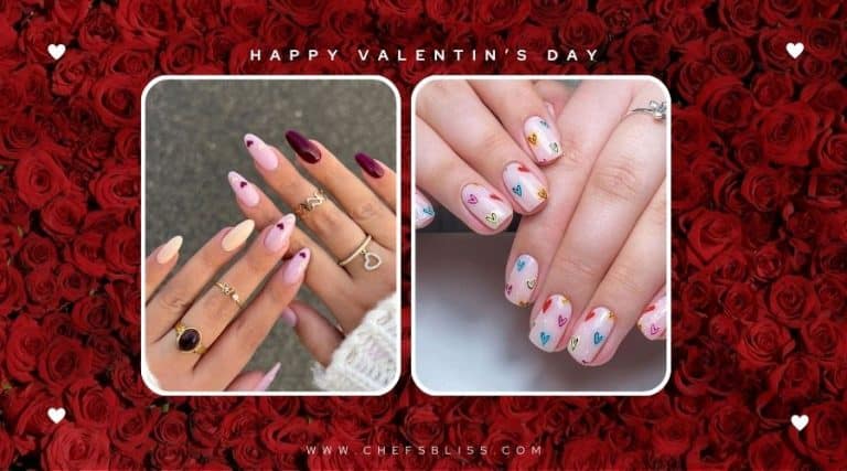 valentine’s day soft romantic nail ideas