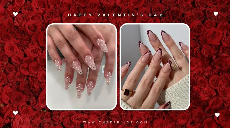 valentine’s day statement nail ideas