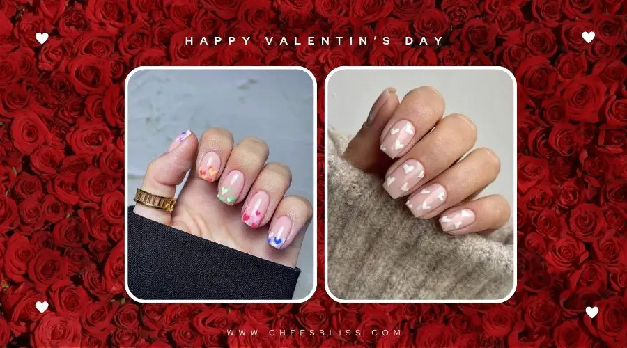 valentine’s day subtle nail ideas