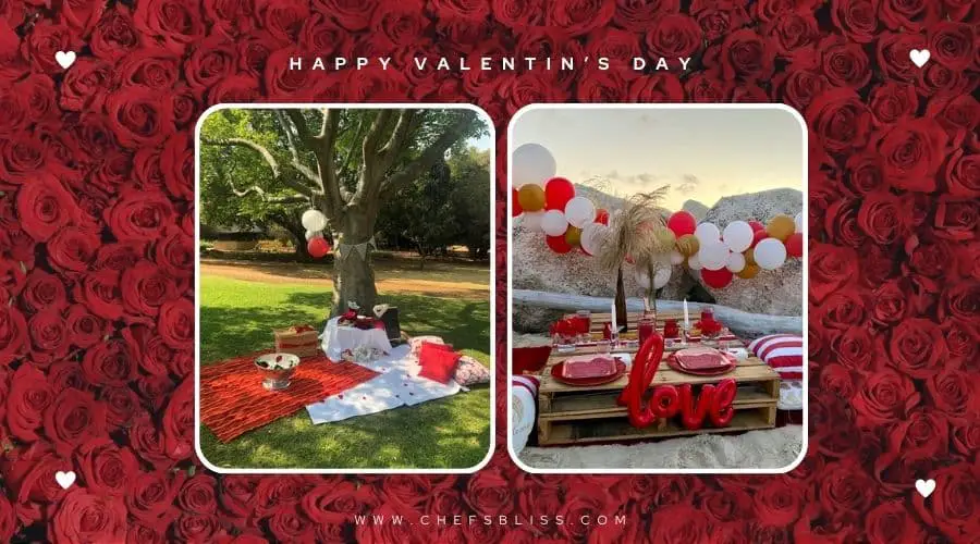 valentine’s day surprise picnic ideas