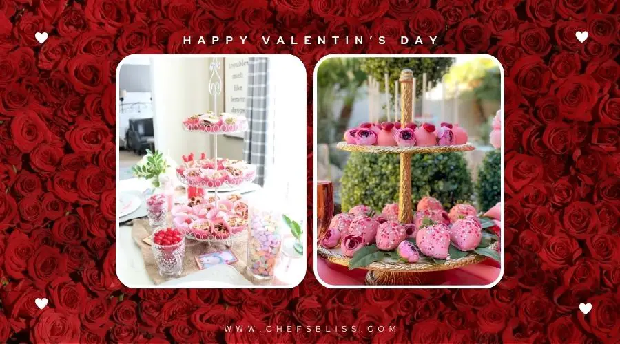 valentine’s day sweet treat buffet ideas