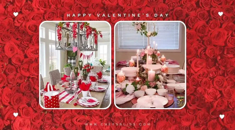 valentine’s day table runner decor ideas
