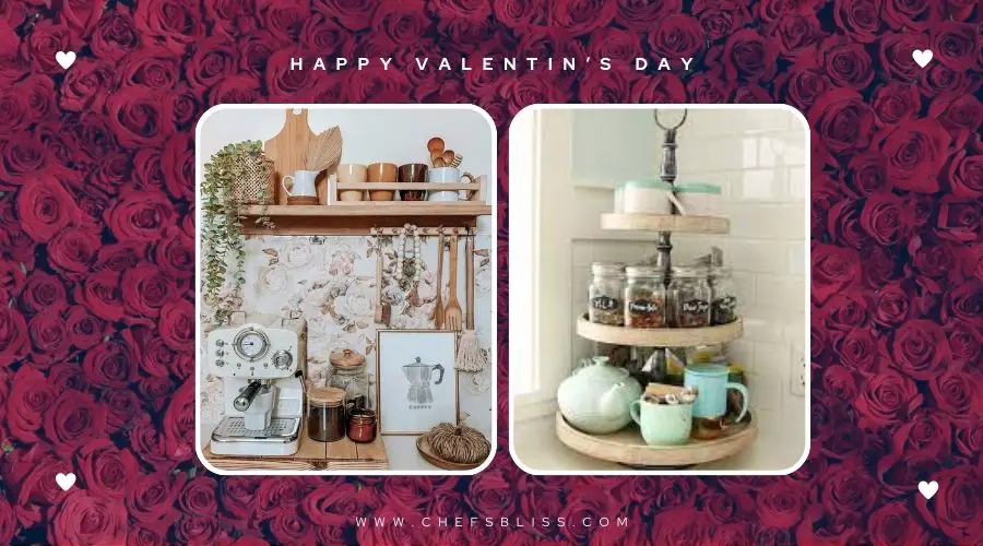 valentine’s day tea corner decor ideas