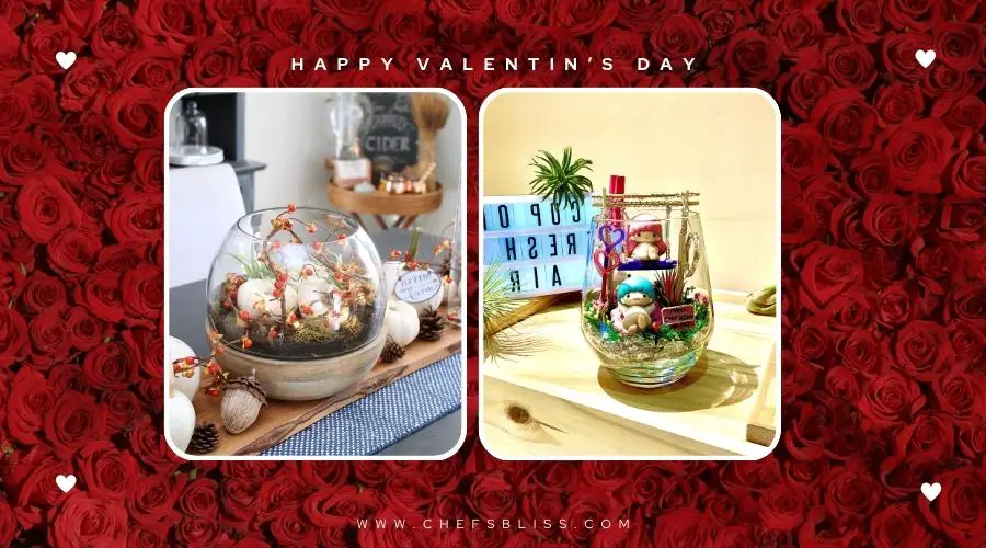 valentine’s day terrarium decor ideas