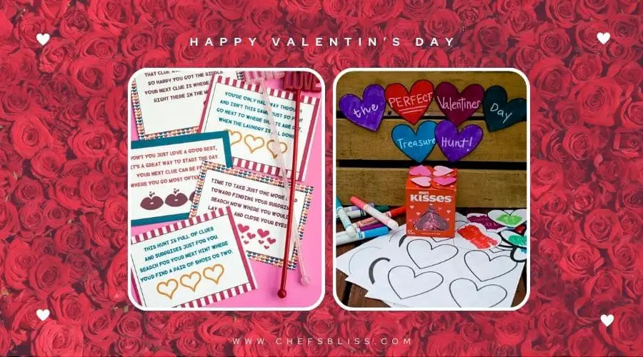 valentine’s day treasure hunt ideas