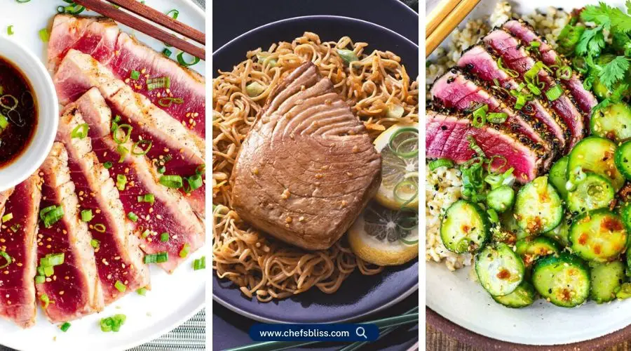 valentine's day tuna steak recipes