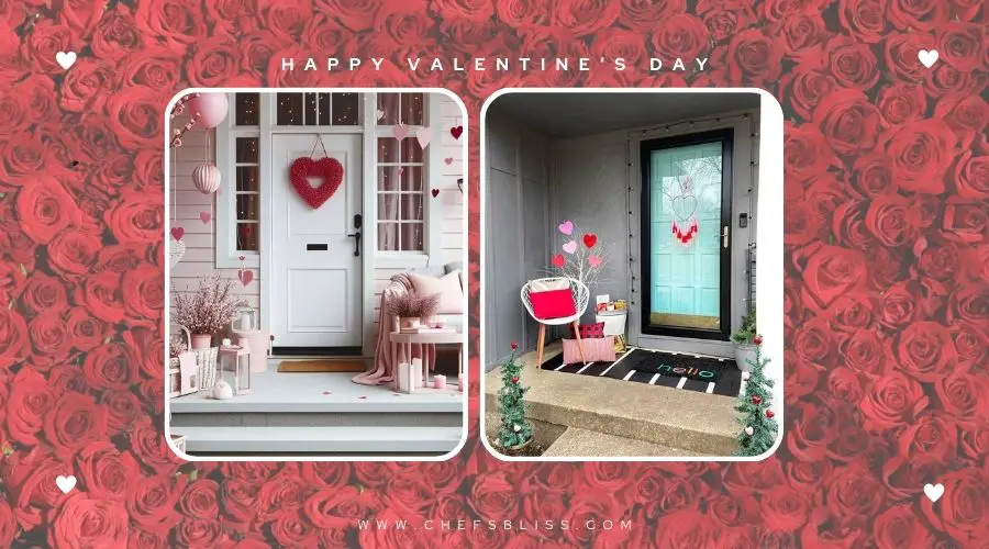 valentine’s day veranda decor ideas