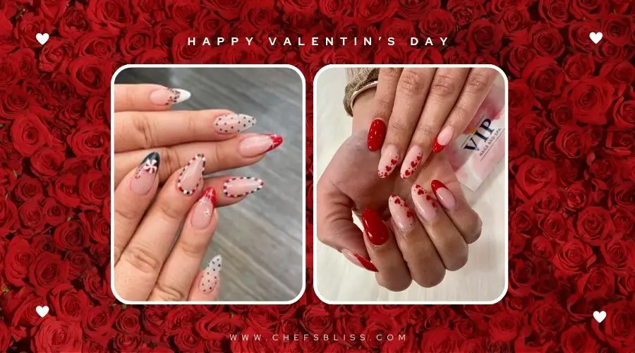 valentine’s day whimsical nail design ideas