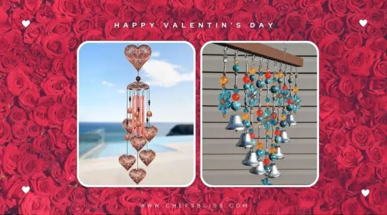 valentine’s day wind chime decor ideas