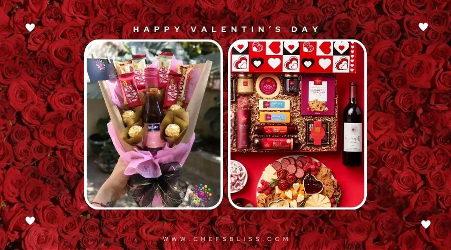 valentine’s day wine and chocolate gift ideas