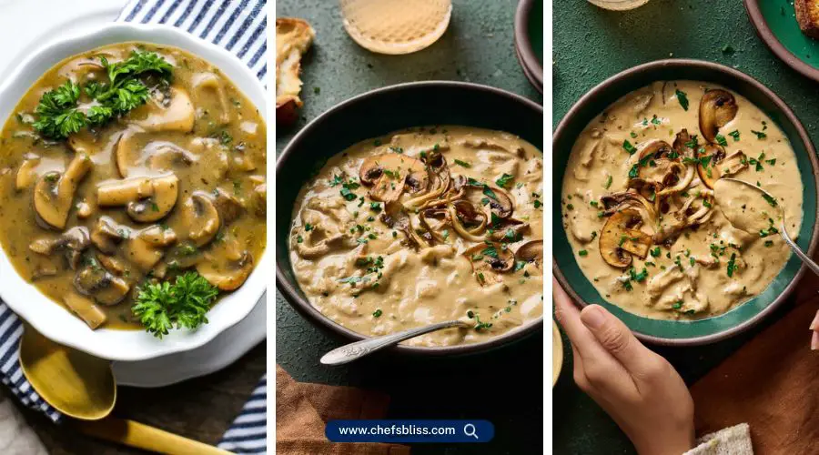 vegan mushroom soup recipes