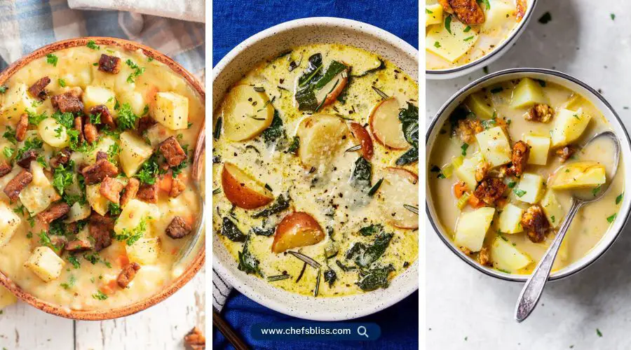 vegetarian potato soup recipes