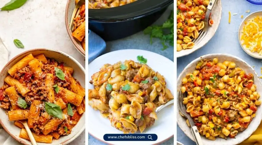 3 ingredient crockpot pasta recipes