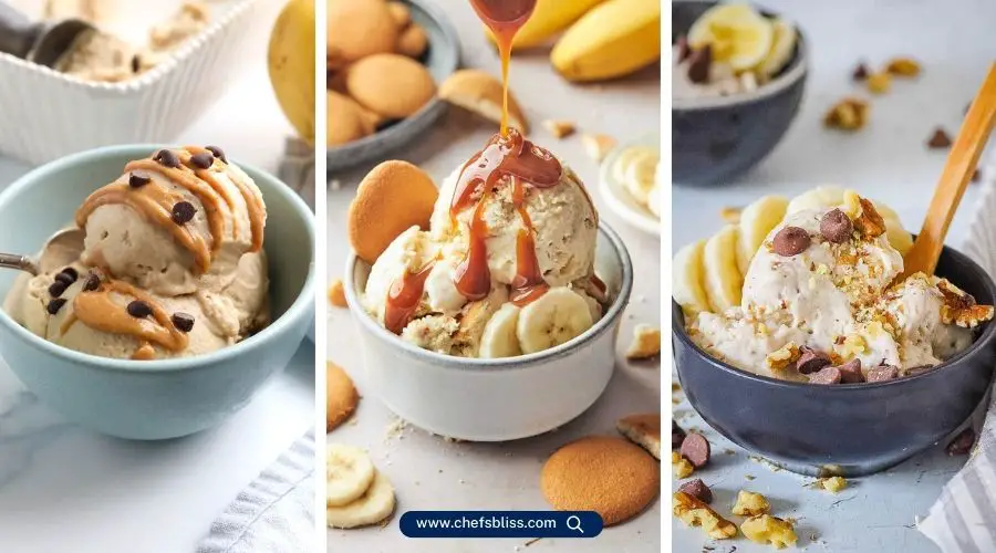 banana ice cream dessert recipes