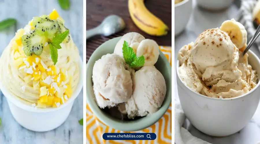 banana ice cream recipes