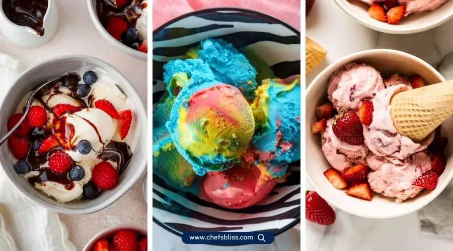 bella ice cream maker recipes