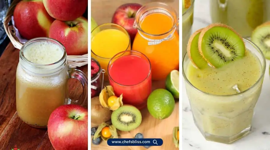 blender fruit juice recipes