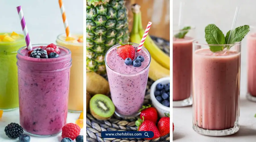 blender fruit smoothie recipes