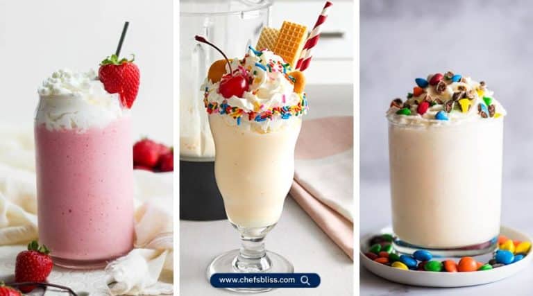 blender milkshake recipes