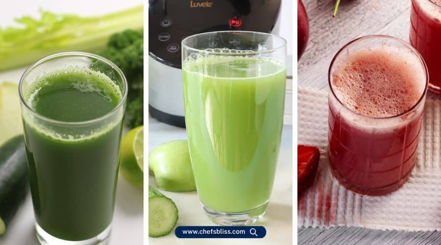 blender vegetable juice recipes