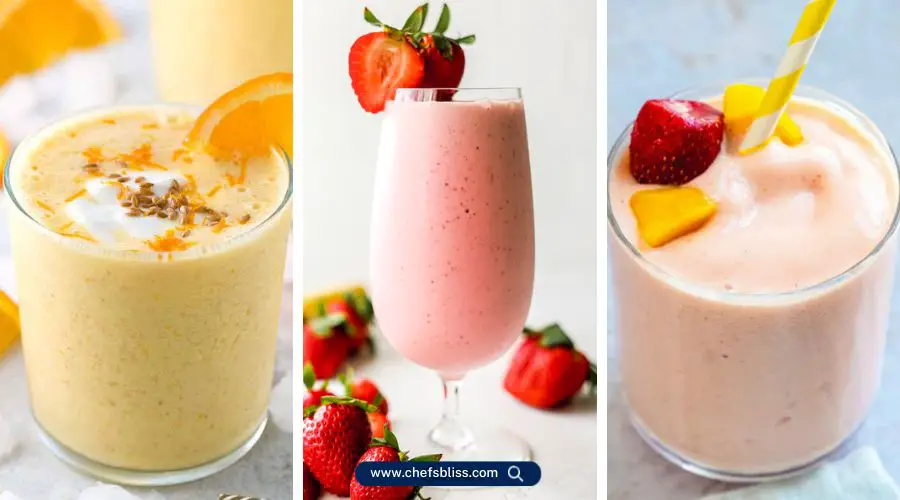 blender yogurt smoothie recipes