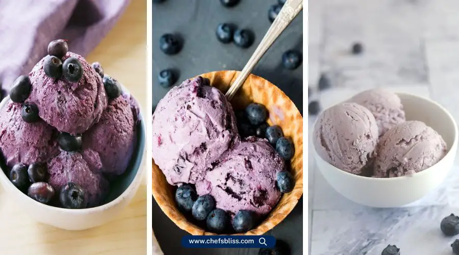 blueberry ice cream recipes