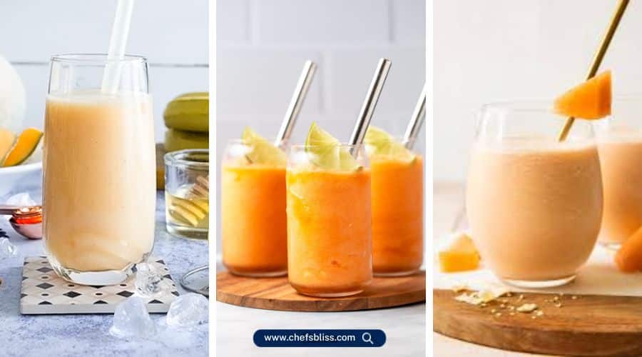 cantaloupe blender recipes