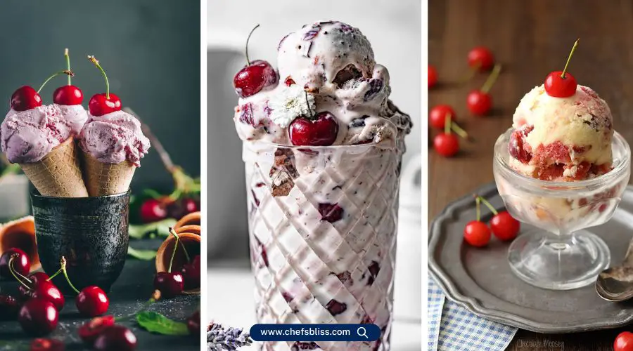 cherry ice cream recipes