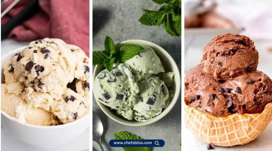 chocolate chip ice cream recipes