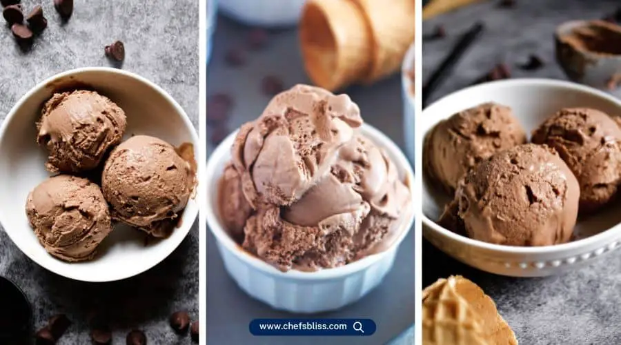 chocolate custard ice cream recipes