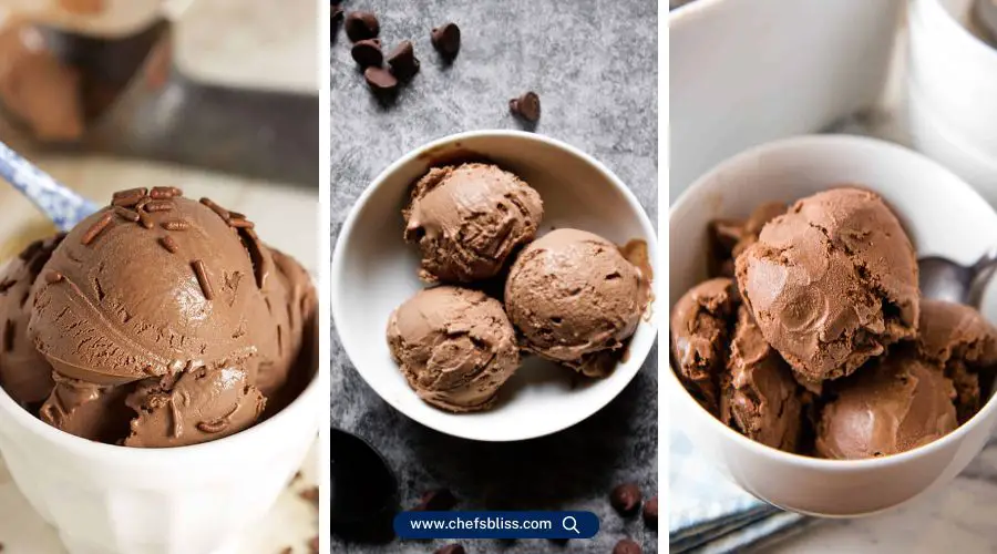 chocolate ice cream maker recipes