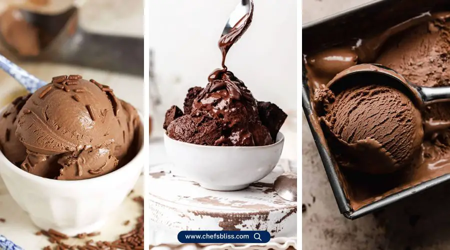 chocolate ice cream recipes