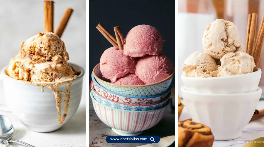 cinnamon ice cream recipes