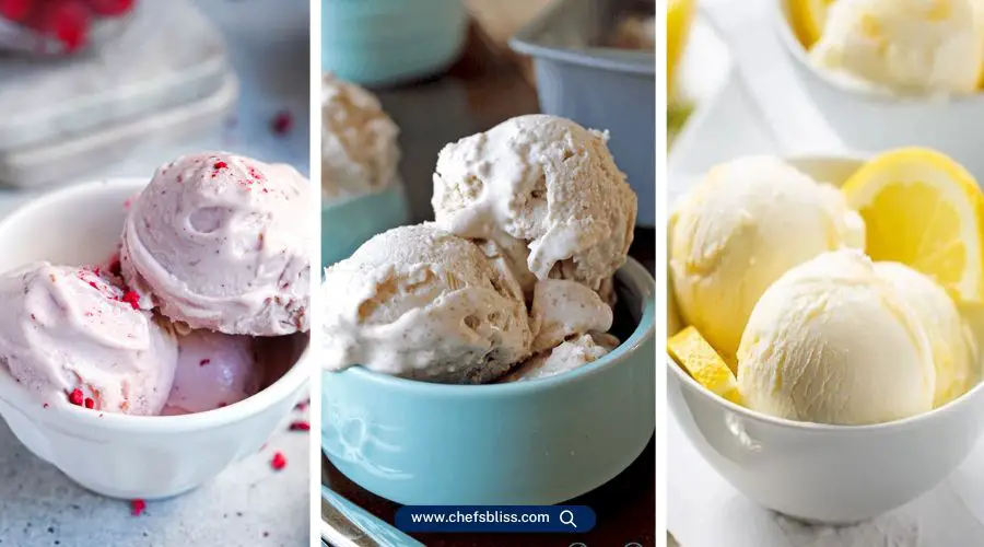 counter top ice cream maker recipes