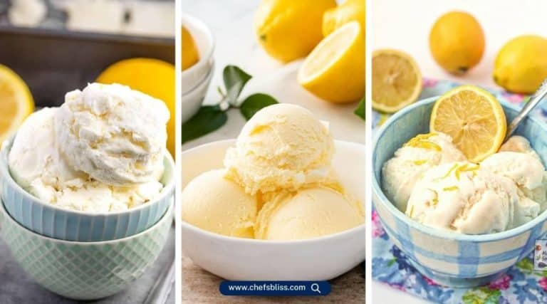 creamy lemon ice cream recipes