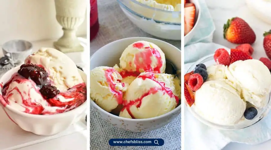 creamy vanilla ice cream recipes