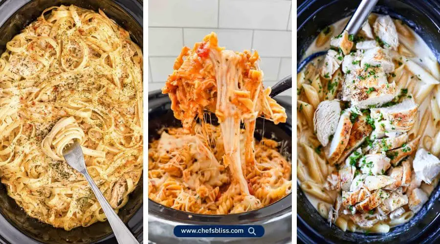 crockpot alfredo chicken recipes